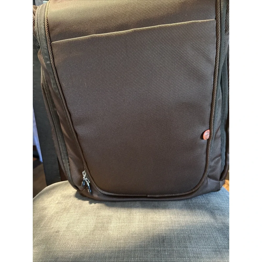 Booq Laptop Bag Brown Ballistic Nylon Messenger Briefcase 17